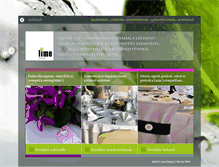 Tablet Screenshot of lime-design.hu
